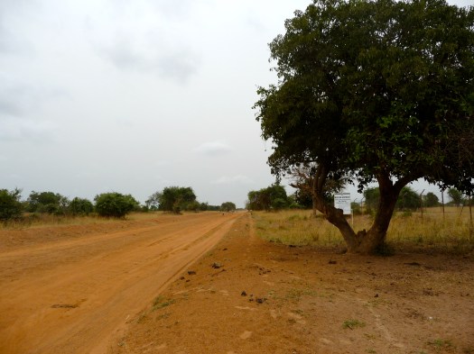 Main road through Buliisa, Buliisa Town Council